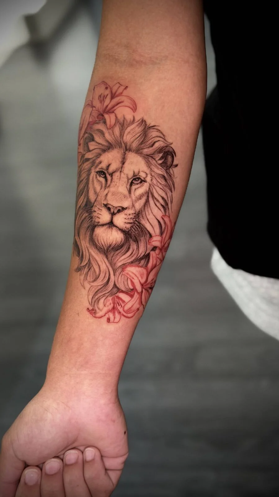 Custom illustrative tattoo design